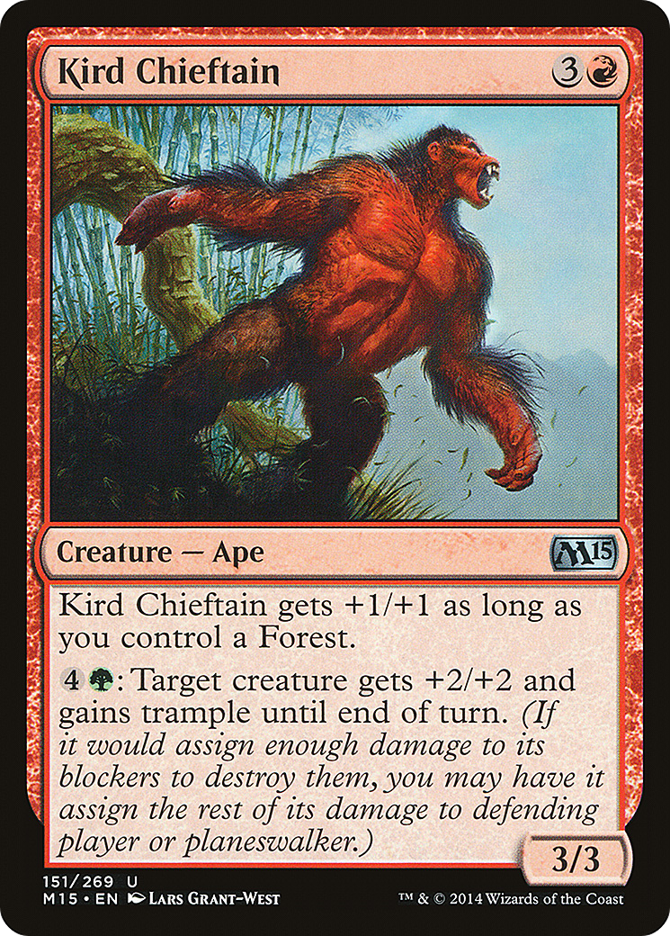 {C} Kird Chieftain [Magic 2015][M15 151]