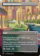 {C} Selesnya Sanctuary (Borderless Alternate Art) [Double Masters 2022][2X2 411]