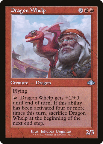 {C} Dragon Whelp (Retro) [Dominaria Remastered][DMR 317]