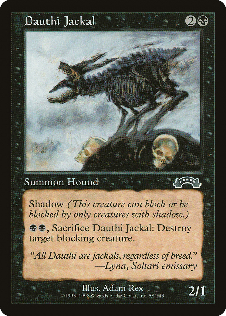 {C} Dauthi Jackal [Exodus][EXO 058]