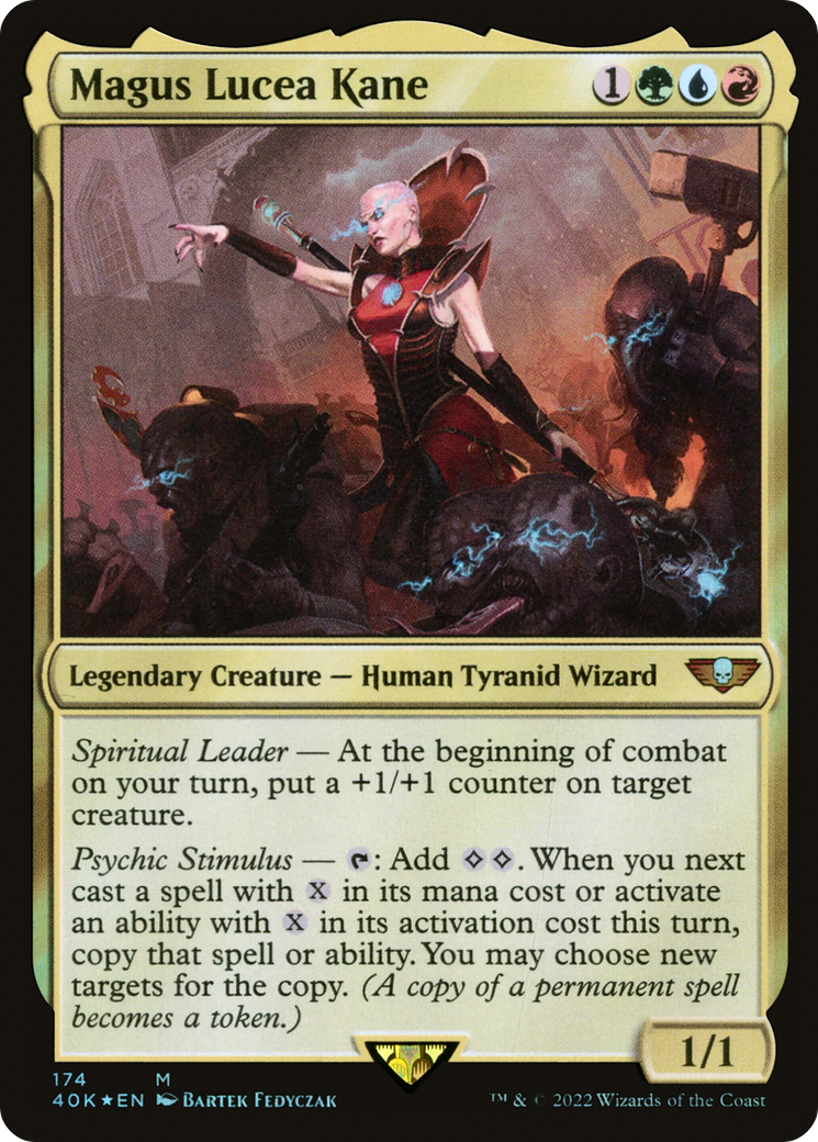 {R} Magus Lucea Kane (174) [Universes Beyond: Warhammer 40,000][40K 174]
