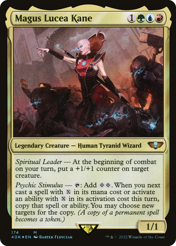 {R} Magus Lucea Kane (174) [Universes Beyond: Warhammer 40,000][40K 174]