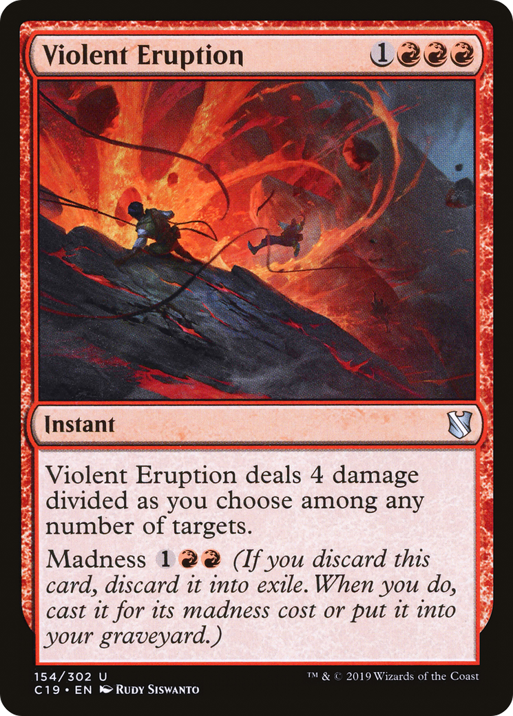 {C} Violent Eruption [Commander 2019][C19 154]