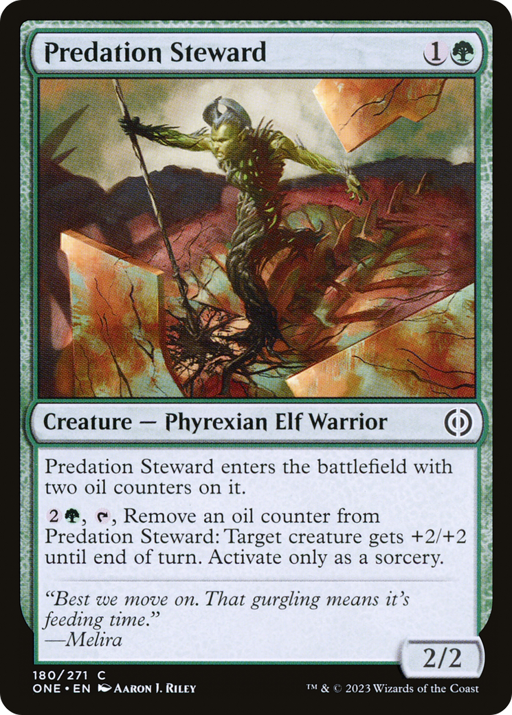 {C} Predation Steward [Phyrexia: All Will Be One][ONE 180]