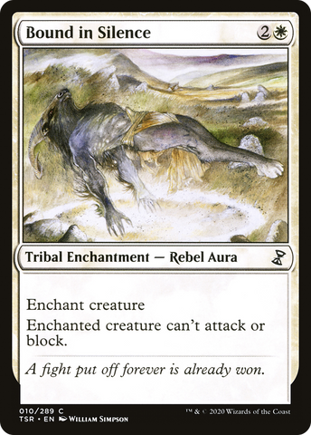 {C} Bound in Silence [Time Spiral Remastered][TSR 010]