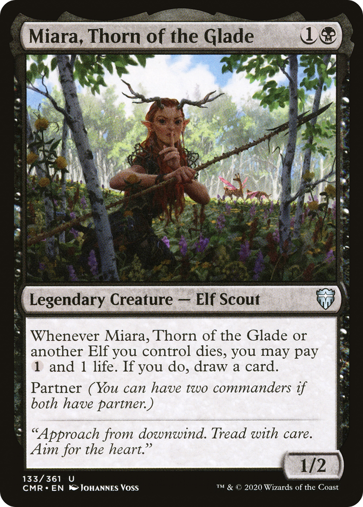{C} Miara, Thorn of the Glade [Commander Legends][CMR 133]