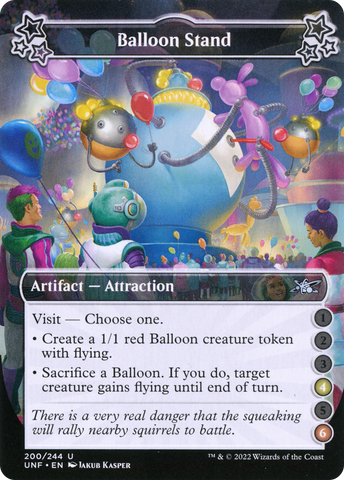 {C} Balloon Stand (4-6) [Unfinity][UNF 200]