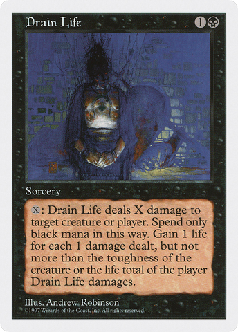 {C} Drain Life [Fifth Edition][5ED 156]