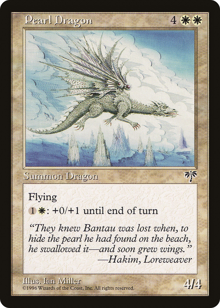 {R} Pearl Dragon [Mirage][MIR 033]