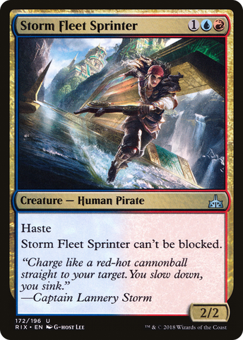 {C} Storm Fleet Sprinter [Rivals of Ixalan][RIX 172]