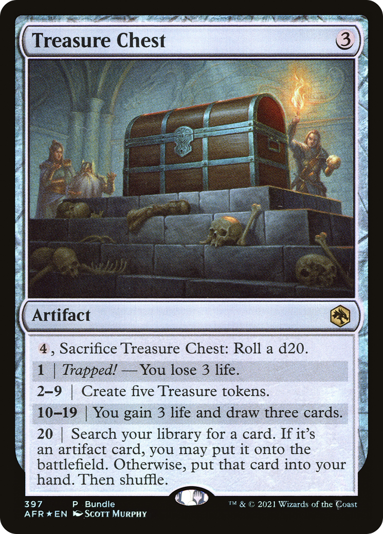 {R} Treasure Chest (Bundle) [Dungeons & Dragons: Adventures in the Forgotten Realms][AFR 397]