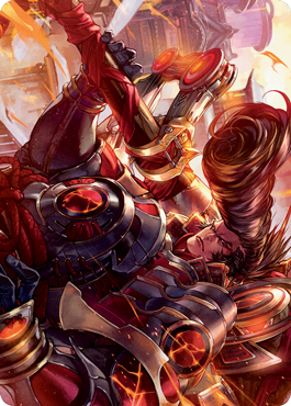 {A} Upriser Renegade Art Card [Kamigawa: Neon Dynasty Art Series][ANEO 065]