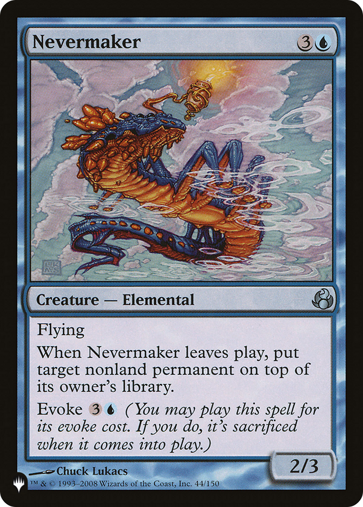 Nevermaker [LIST 44/150]