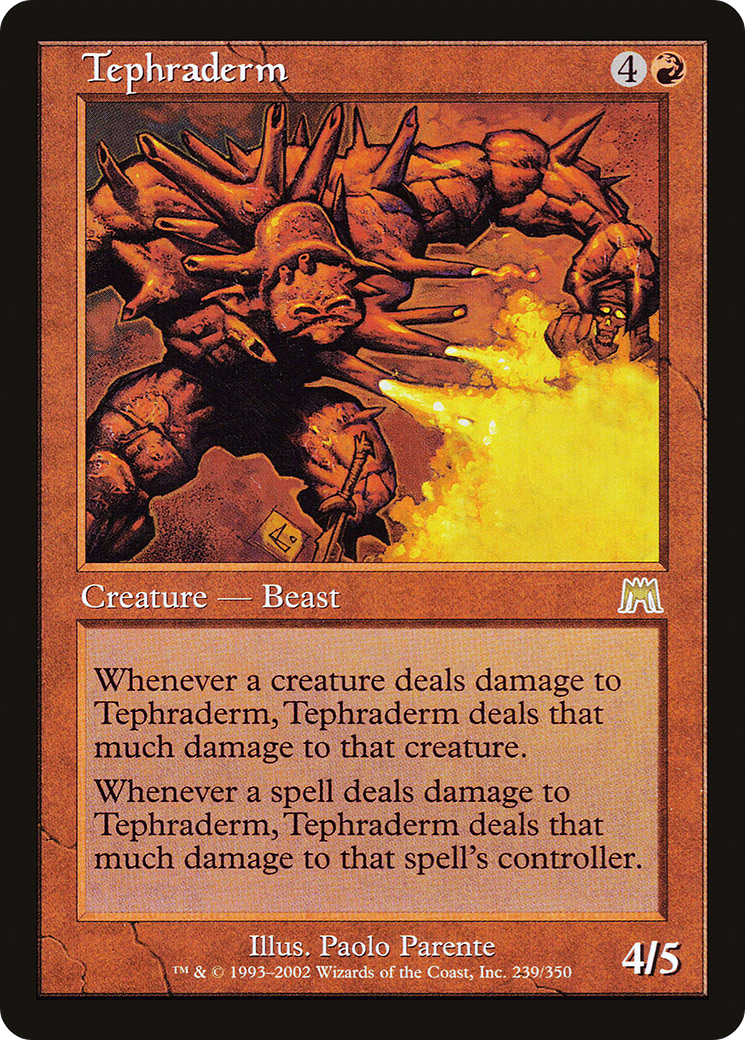 {R} Tephraderm [Onslaught][ONS 239]