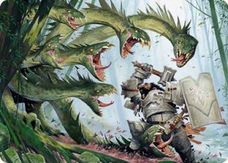 {A} Lair of the Hydra Art Card [Dungeons & Dragons: Adventures in the Forgotten Realms Art Series][AAFR 067]