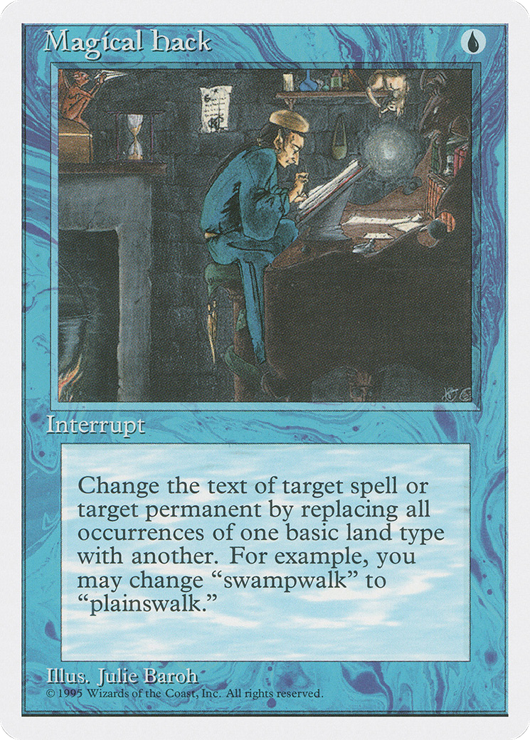 {R} Magical Hack [Fourth Edition][4ED 083] - Misty Mountain Games
