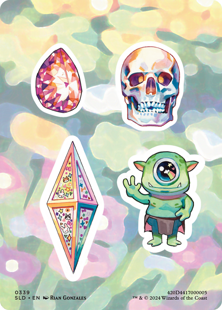 Sticker sheet [SLD-339]  Foil