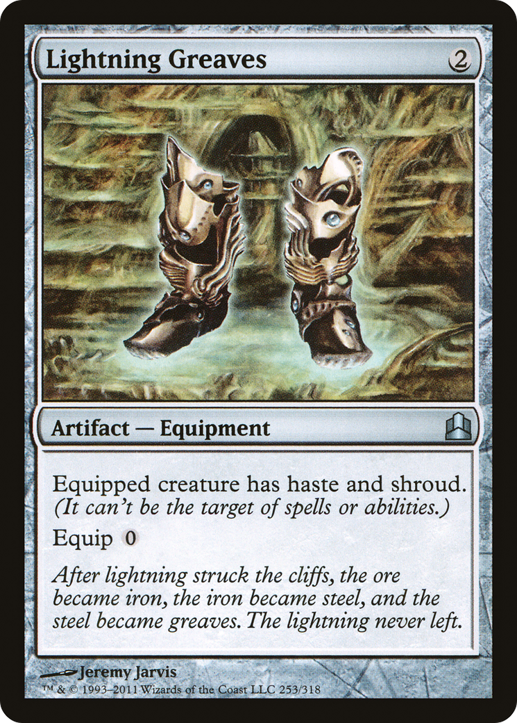 {C} Lightning Greaves [Commander 2011][CMD 253]