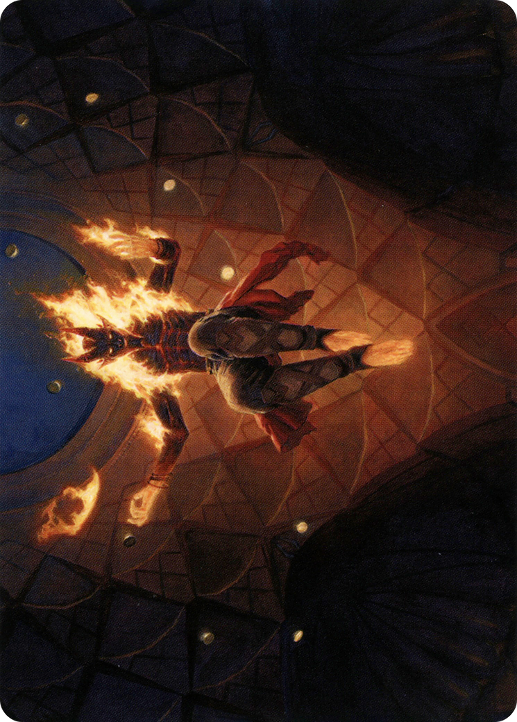 {A} Yusri, Fortune's Flame Art Card [Modern Horizons 2 Art Series][AMH2 060]