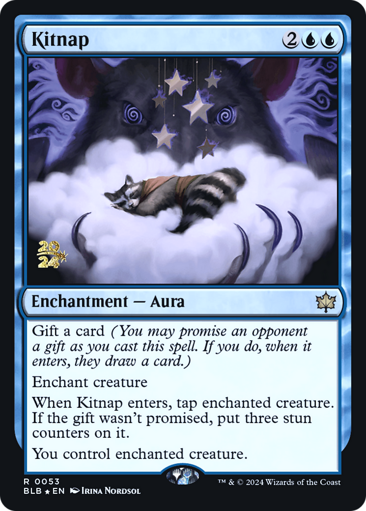 {@R} Kitnap [Bloomburrow Prerelease Promos][PR BLB 053]