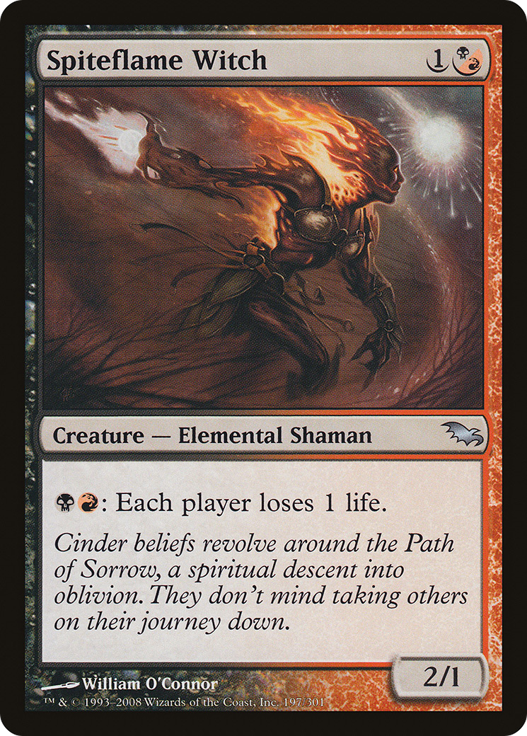 {C} Spiteflame Witch [Shadowmoor][SHM 197]