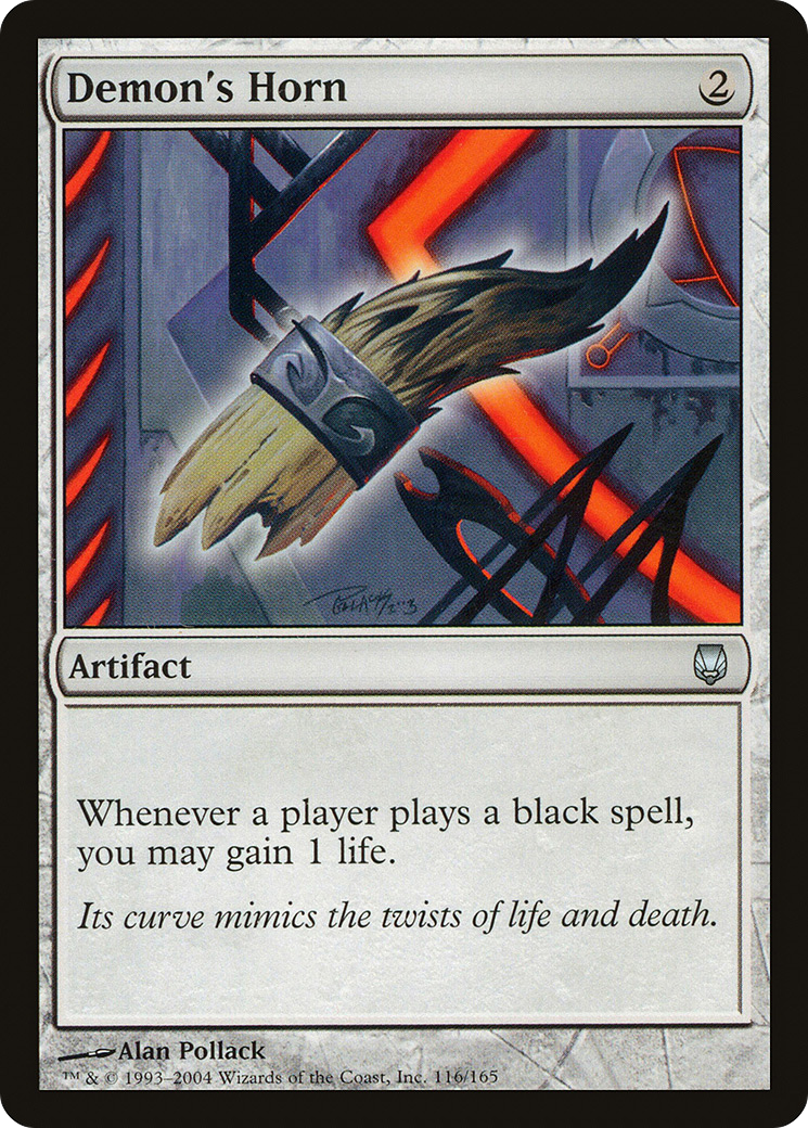 {C} Demon's Horn [Darksteel][DST 116]