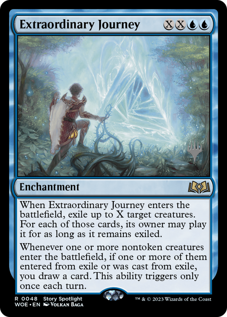 {@R} Extraordinary Journey (Promo Pack) [Wilds of Eldraine Promos][PP WOE 048]