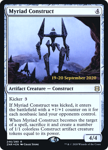 {R} Myriad Construct [Zendikar Rising Prerelease Promos][PR ZNR 246]