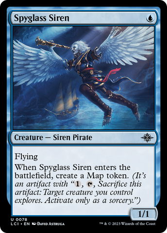 {@C} Spyglass Siren [The Lost Caverns of Ixalan][LCI 078]