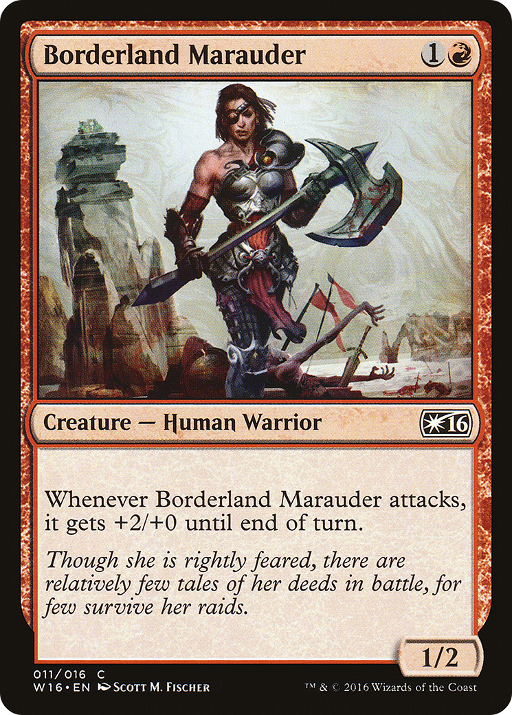 {C} Borderland Marauder [Welcome Deck 2016][W16 011]