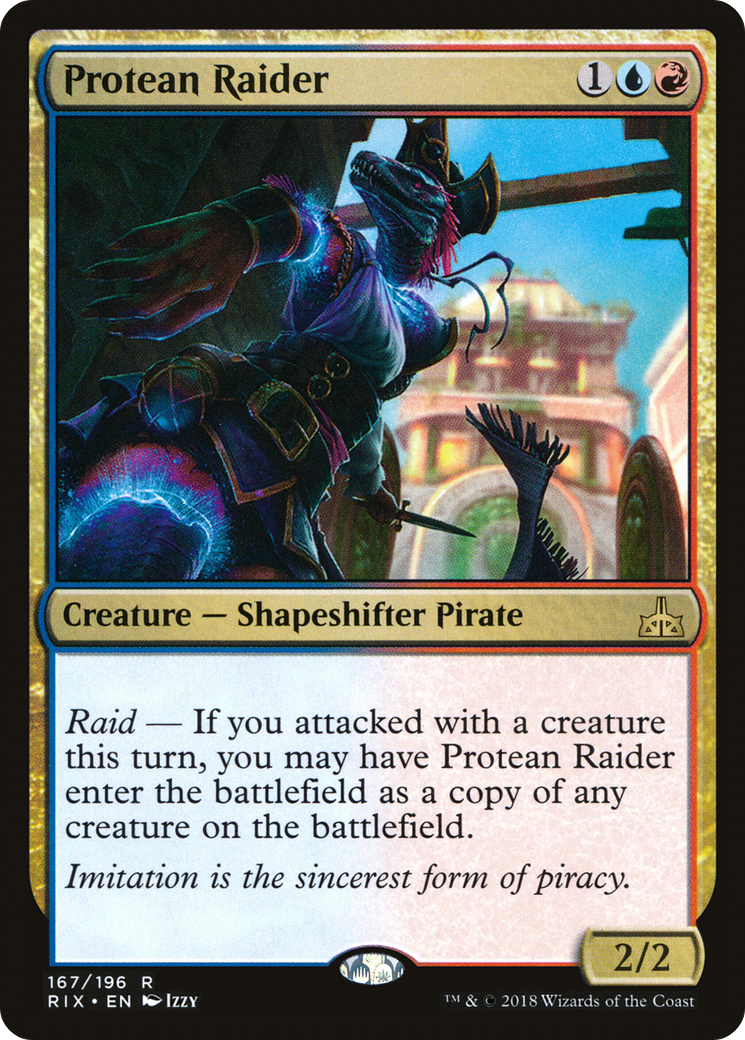 {R} Protean Raider [Rivals of Ixalan][RIX 167] - Misty Mountain Games