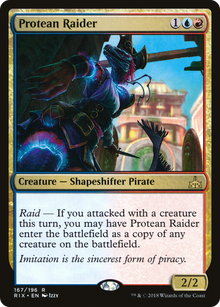 {R} Protean Raider [Rivals of Ixalan][RIX 167] - Misty Mountain Games