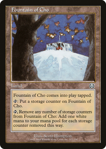 {C} Fountain of Cho [Mercadian Masques][MMQ 317]