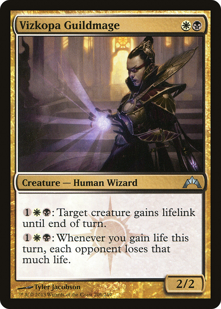 {C} Vizkopa Guildmage [Gatecrash][GTC 206]