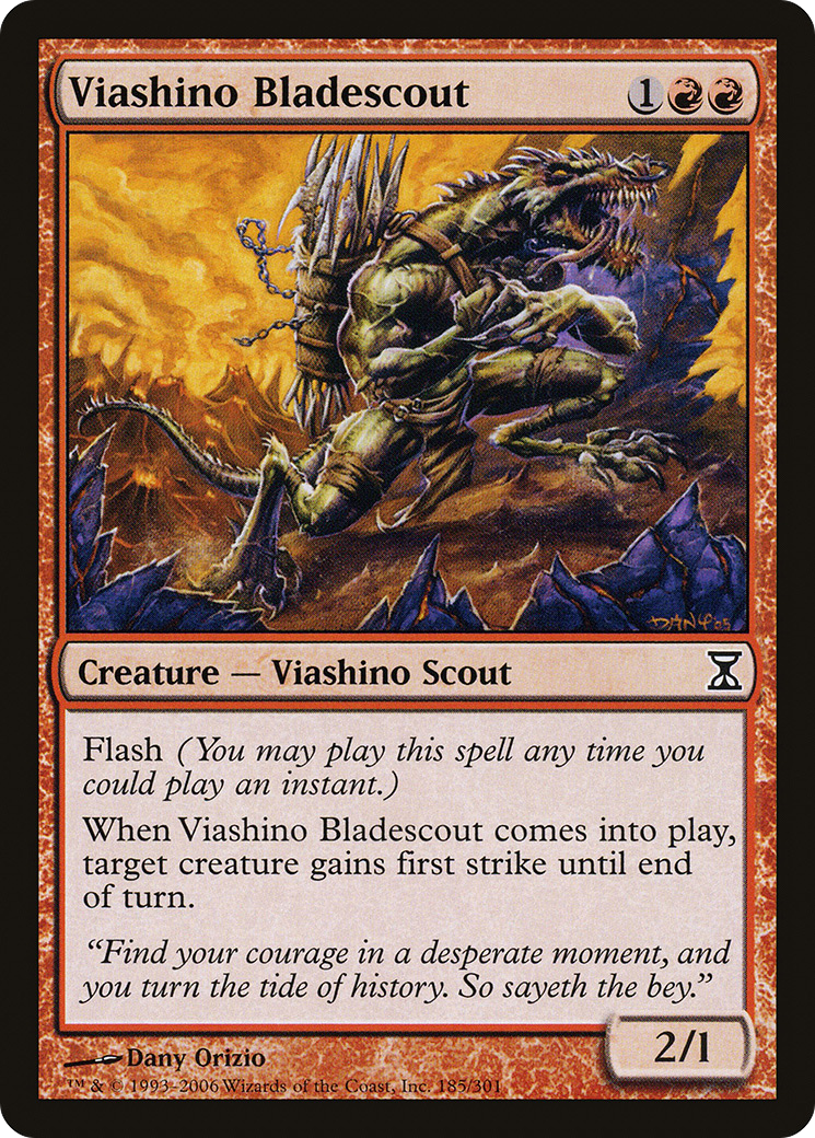 {C} Viashino Bladescout [Time Spiral][TSP 185]