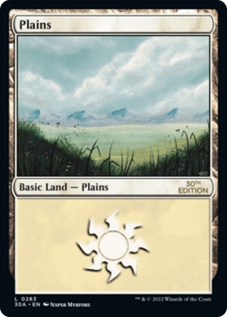 {B} Plains (283) [30th Anniversary Edition][30A 283]