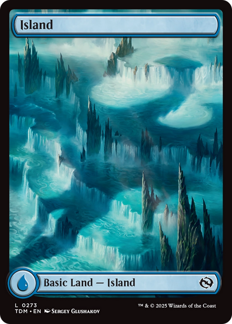 {B} Island (0273) [Tarkir: Dragonstorm][TDM 273]