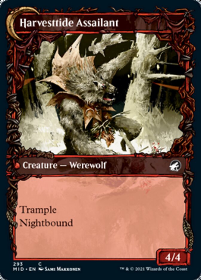 {C} Harvesttide Infiltrator // Harvesttide Assailant (Showcase Equinox) [Innistrad: Midnight Hunt][MID 293]