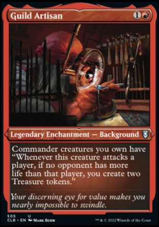 {C} Guild Artisan (Foil Etched) [Commander Legends: Battle for Baldur's Gate][CLB 505]