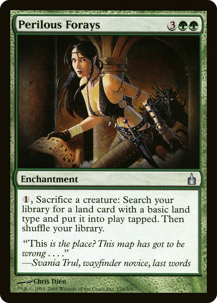 {C} Perilous Forays [Ravnica: City of Guilds][RAV 176]