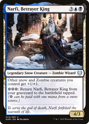 {C} Narfi, Betrayer King [Kaldheim][KHM 224]