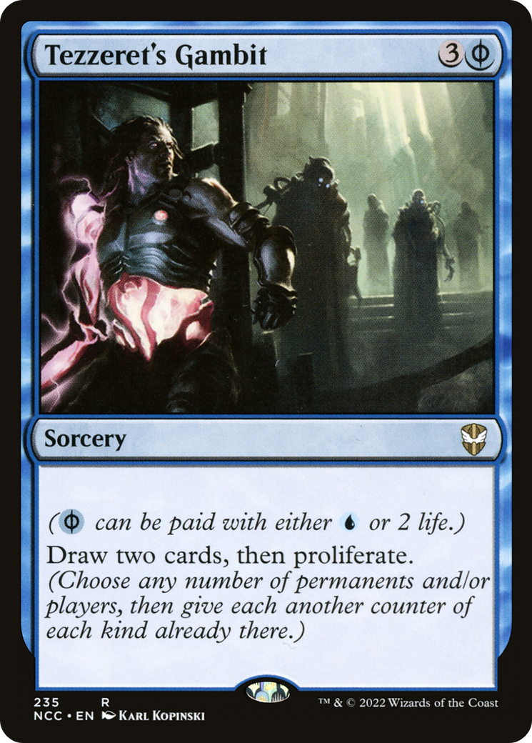 {R} Tezzeret's Gambit [Streets of New Capenna Commander][NCC 235] - Misty Mountain Games