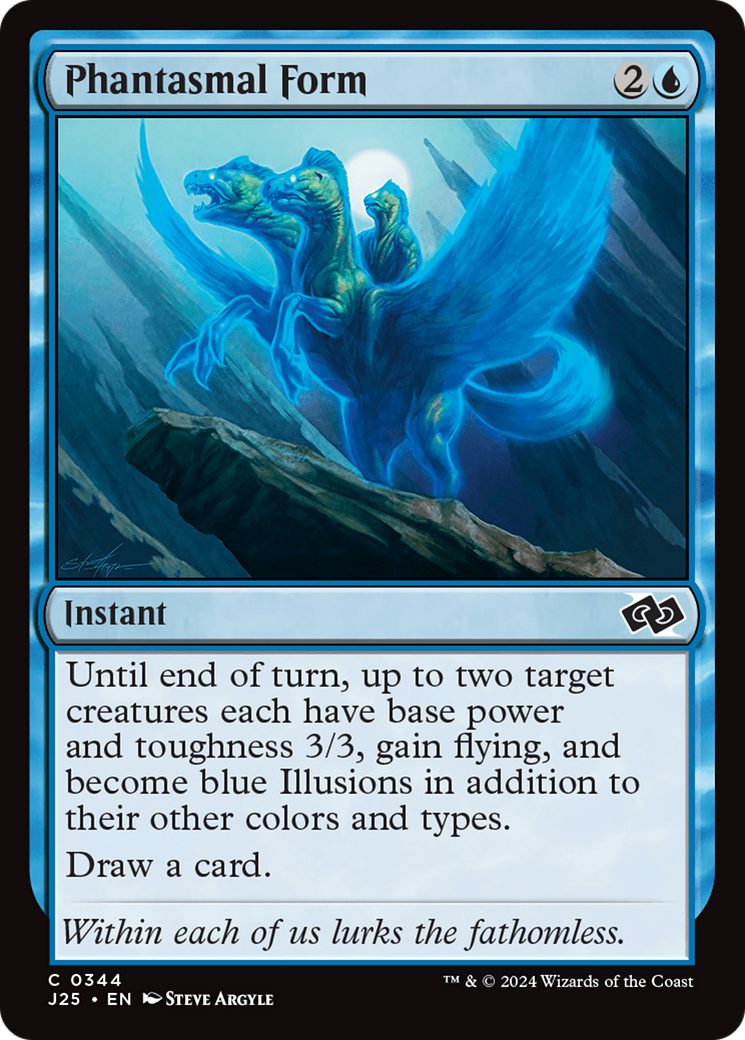 {C} Phantasmal Form [Foundations Jumpstart][J25 344]
