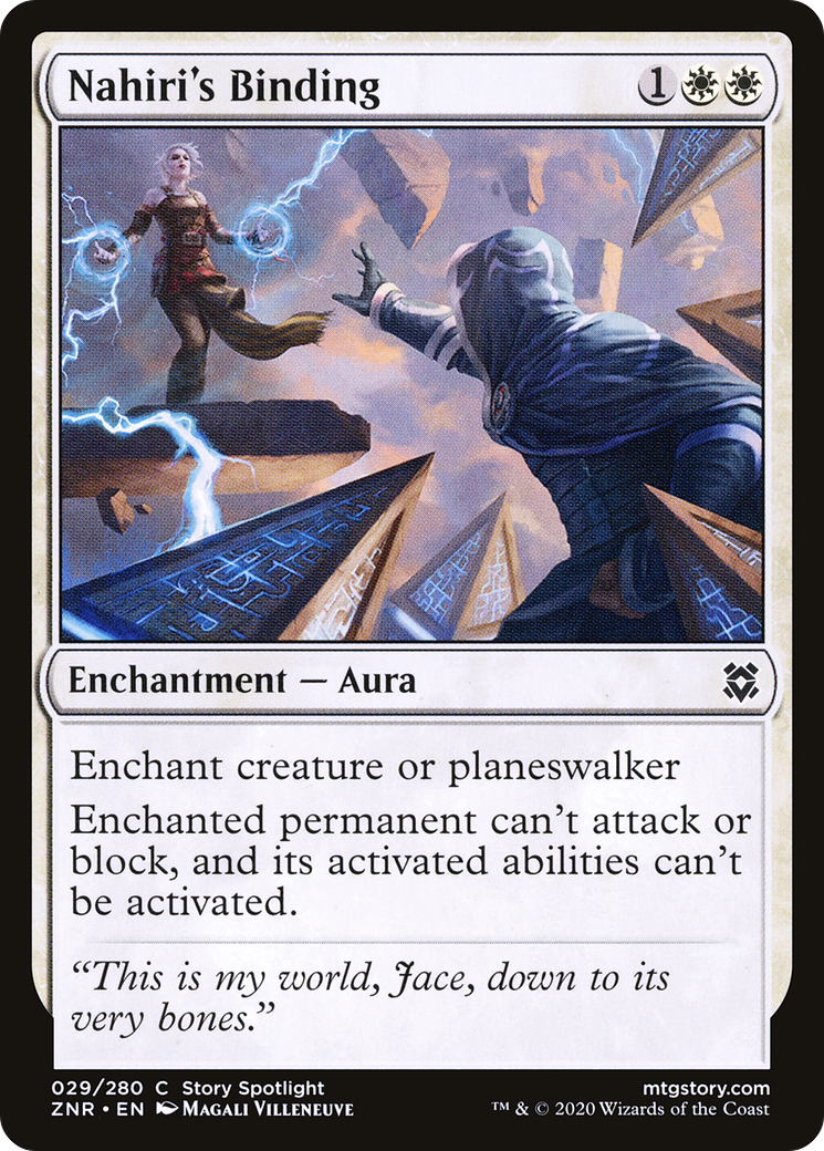 {C} Nahiri's Binding [Zendikar Rising][ZNR 029]