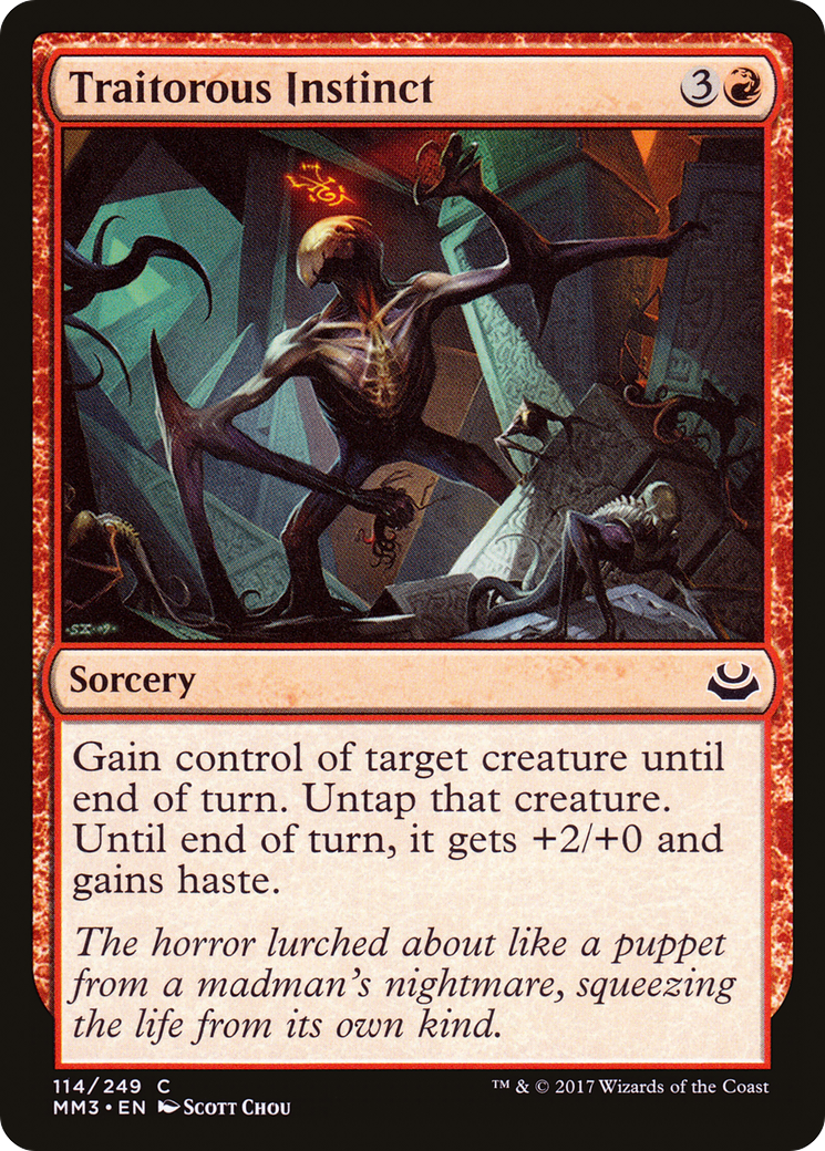 {C} Traitorous Instinct [Modern Masters 2017][MM3 114] - Misty Mountain Games