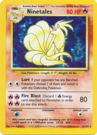 [PKM] Ninetales (12/102) [Base Set Unlimited]