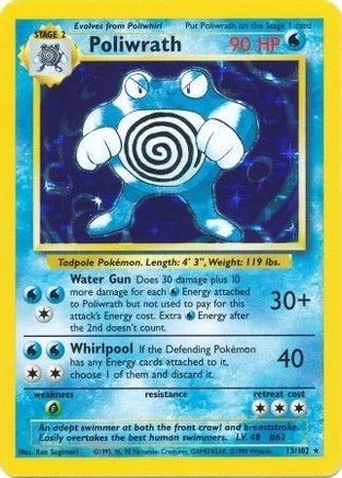 [PKM-R] Poliwrath (13/102) [Base Set Unlimited]