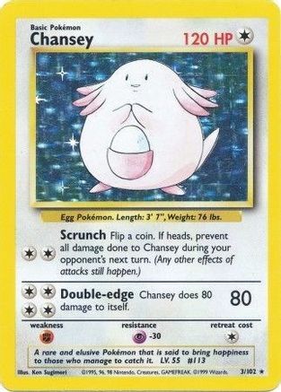 [PKM-R] Chansey (3/102) [Base Set Unlimited]