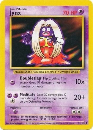 [PKM-C] Jynx (31/102) [Base Set Unlimited]