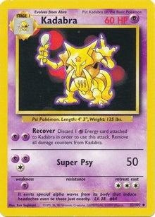 [PKM] Kadabra (32/102) [Base Set Unlimited]